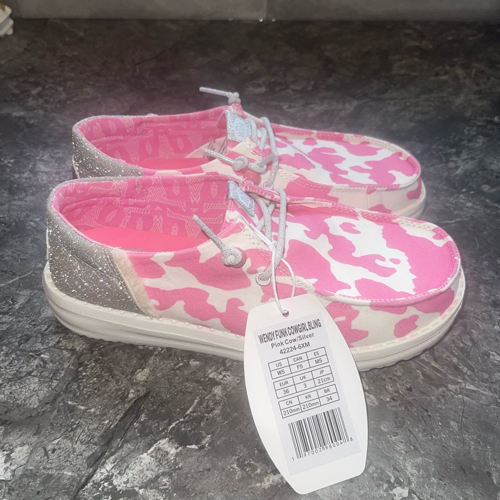 Hey Dude Wendy Funk Cowgirl Bling Women’s Shoes